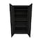 Steel Cabinets Usa Storage Cabinet, 78 in H, 36 in W, Black, 4 Shelves UA-362478-B - alternate 5